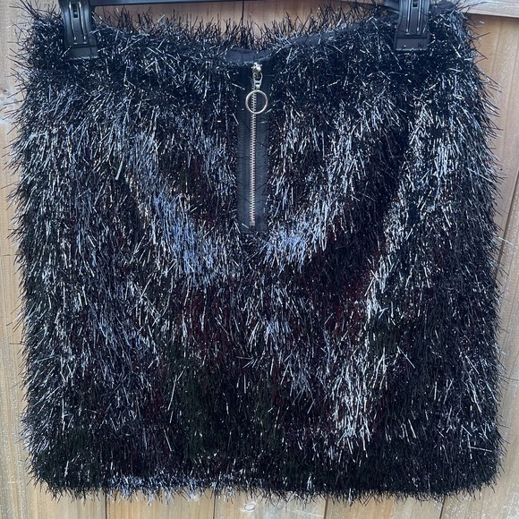 French Connection Sparkly Skirt - Picture 2 of 4